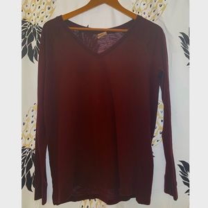 ••• PINK Long Sleeved Tee / Size Small •••